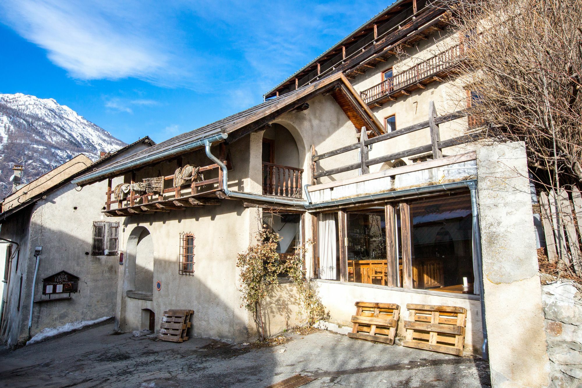 Langley Hotel La Vieille Ferme La Salle-les-Alpes Eksteriør bilde